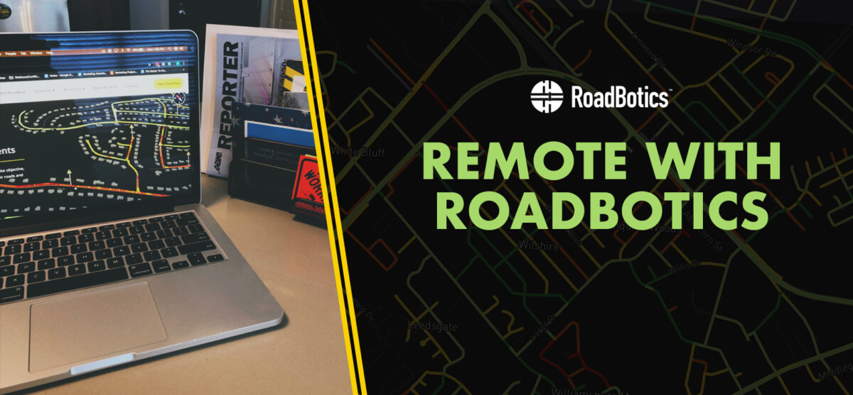 remote with roadbotics web events