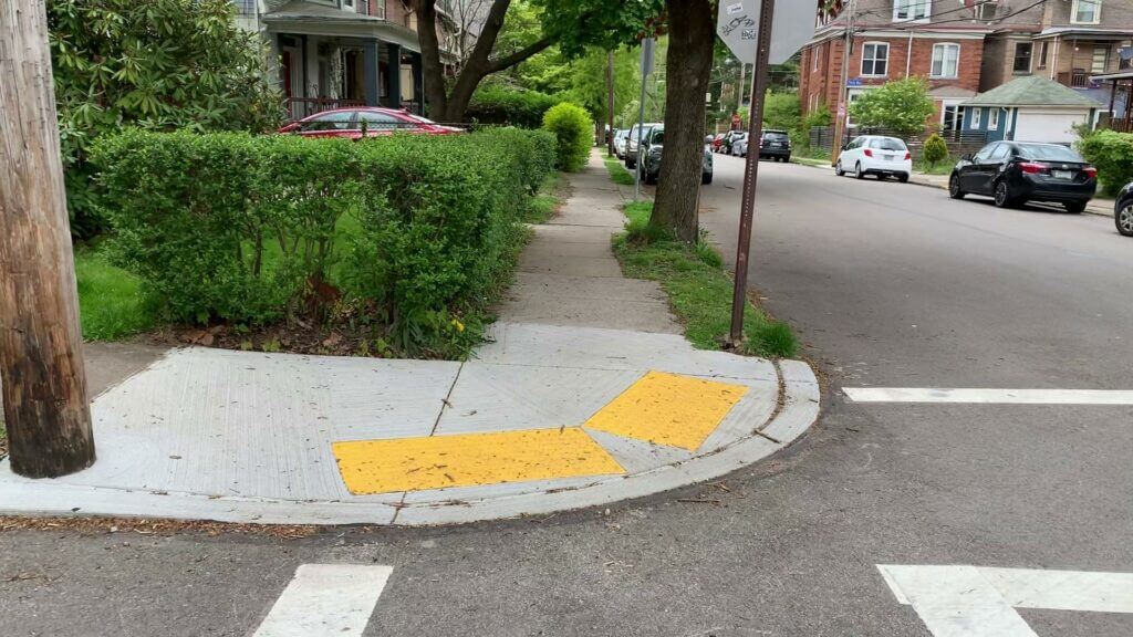 Curb and Sidewalk