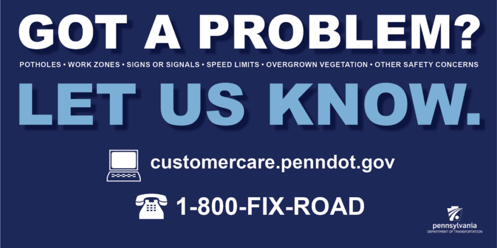 penndot fix roads line