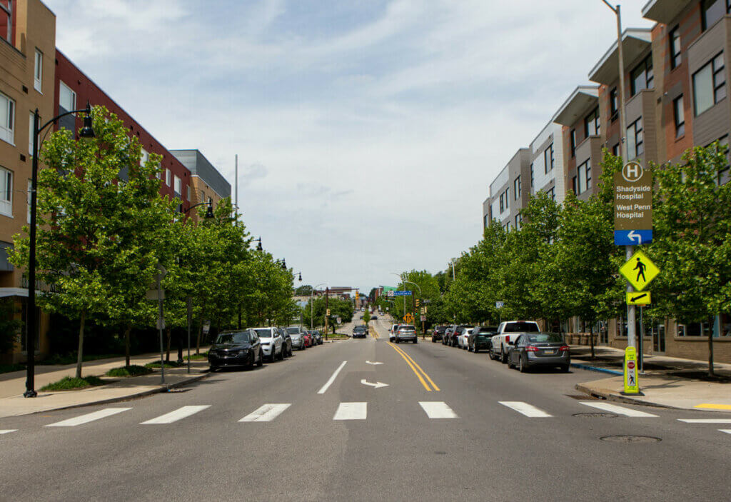 Penn avenue in East liberty