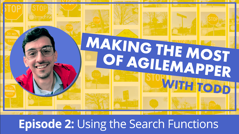 making the most of agilemapper using the search functions
