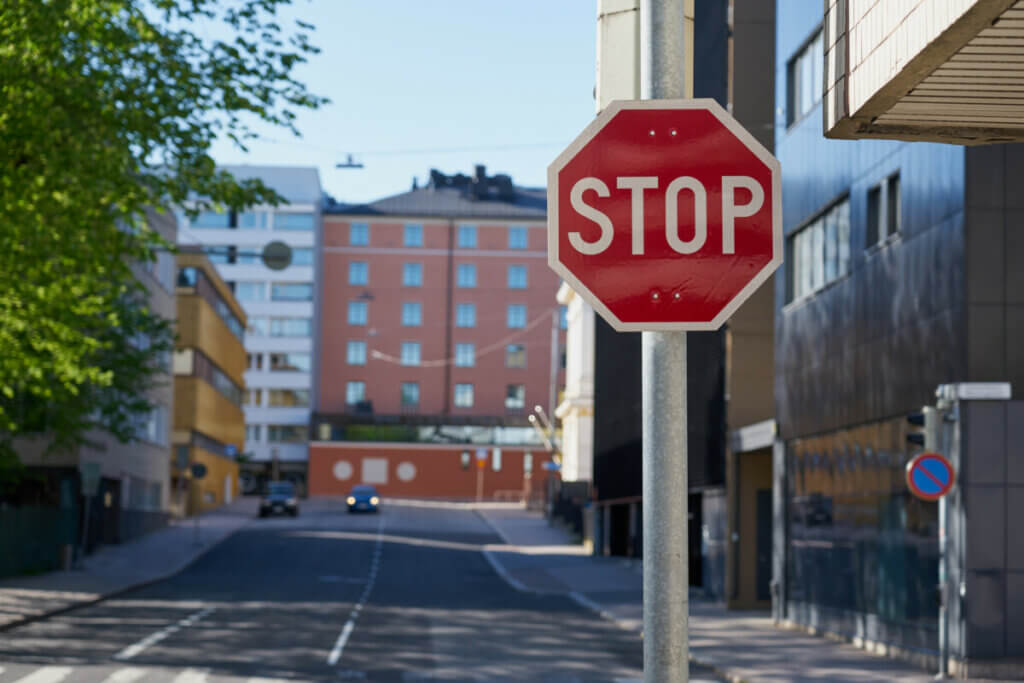 stop sign