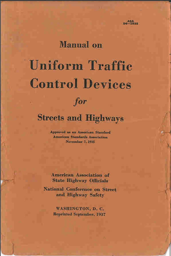 Manual on Uniform Traffic Control Devices