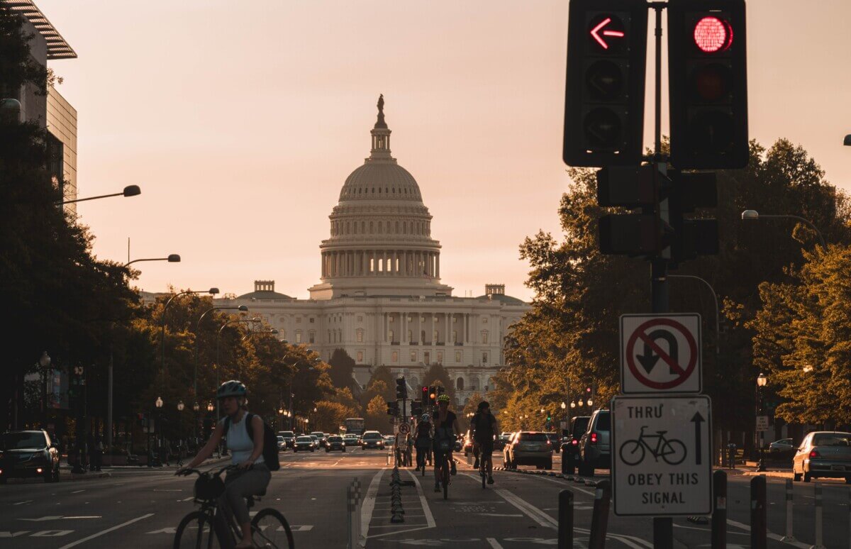 Capitol building in Washington DC