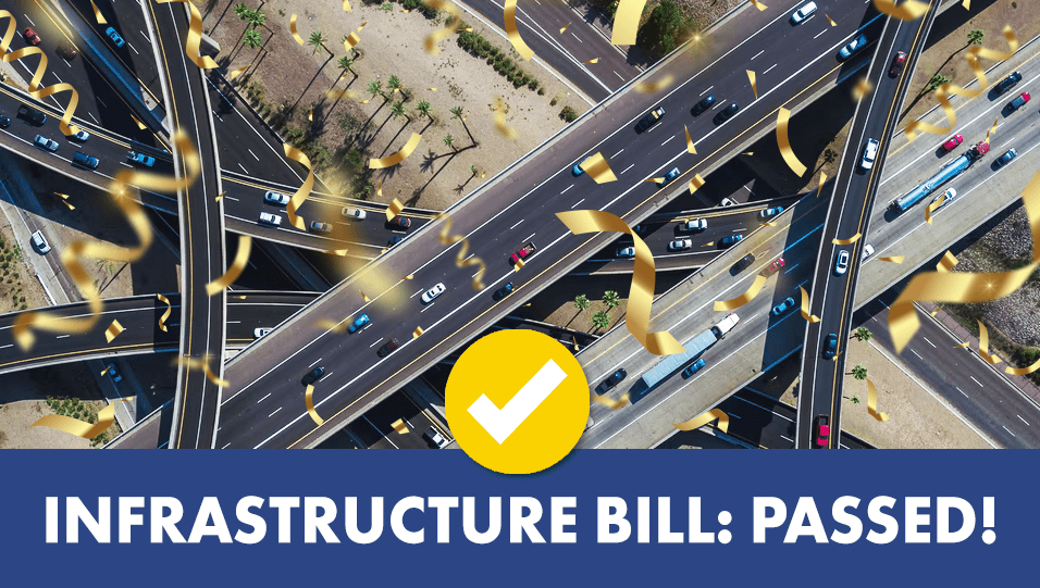 Infrastructure bill is passed