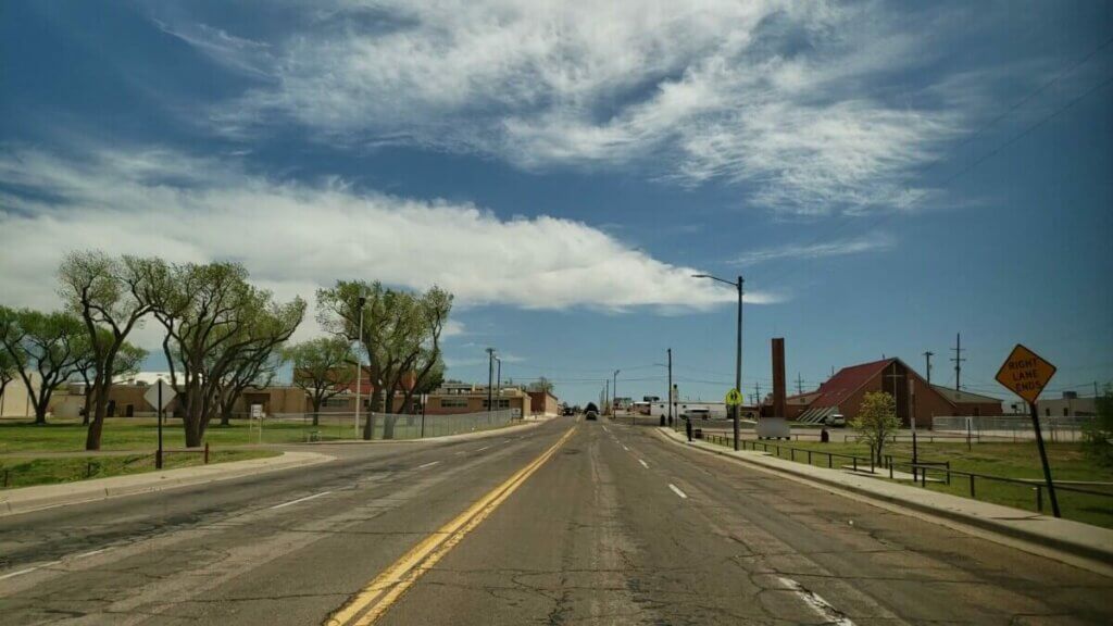 RoadWay point imagery in Clovis, NM