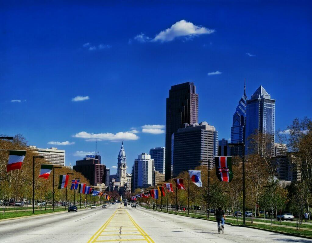 Benjamin Franklin Parkway Philadelphia