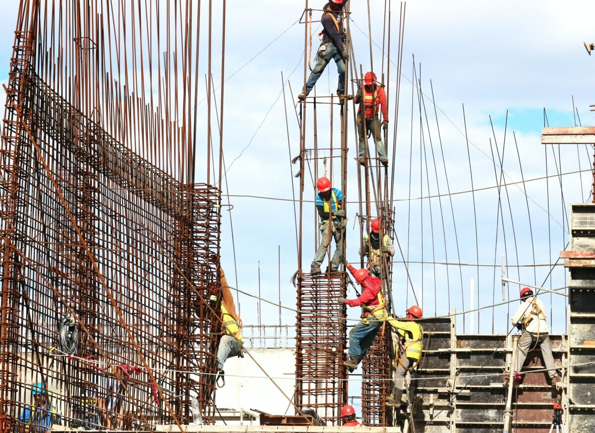 Rebar building construction