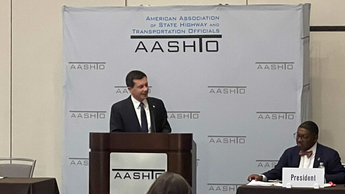 mayor pete at aashto 2022